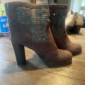 Women’s Juicy Couture - heeled boots - size 7.5